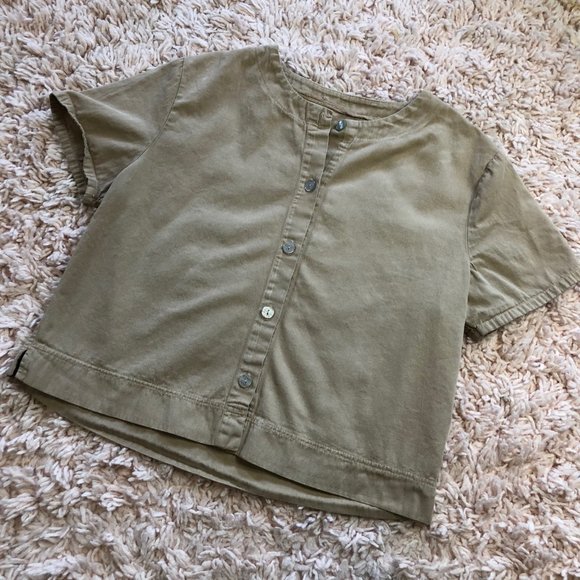 Vintage No Brand Button Up Short Sleeve T-Shirt - Picture 2 of 8